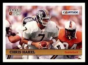 1992 Courtside Draft Pix #57 Chris Hakel Football Card